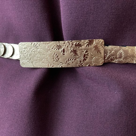 Vintage Metal Belt Gold Tone - Picture 14 of 14